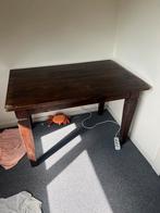 Teak Houten Tafel, Huis en Inrichting, Tafels | Eettafels, Ophalen, Gebruikt, 100 tot 150 cm, Teakhout