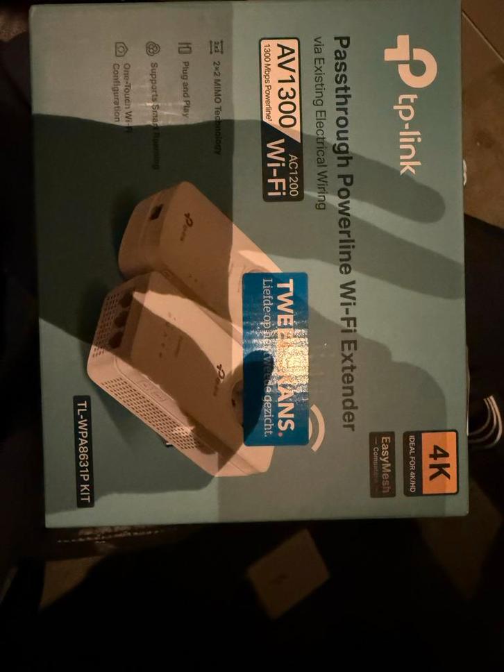 TP-Link Powerline WiFi Extender AV1300, Computers en Software, Powerlines, Nieuw, Ophalen of Verzenden