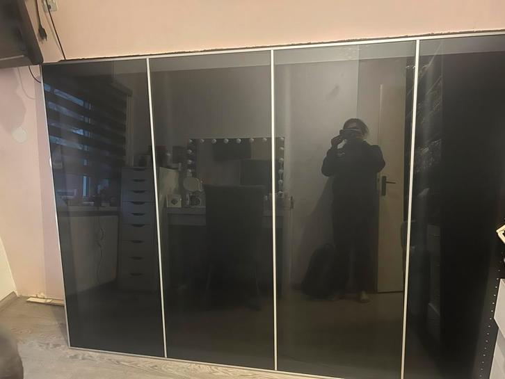IKEA Pax Schuifdeuren, Huis en Inrichting, Kasten | Roldeurkasten en Archiefkasten, Zo goed als nieuw, 200 cm of meer, 200 cm of meer