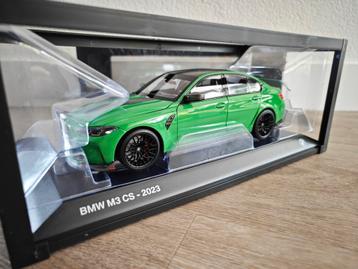 Minichamps BMW M3 CS G80 2023 Signalgrün dealer editie nieuw beschikbaar voor biedingen