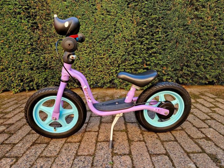 Mooie Puky LR 1L loopfiets paars met luchtbanden en handrem, Kinderen en Baby's, Speelgoed | Buiten | Voertuigen en Loopfietsen