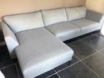 Hoekzetel met longchair, Huis en Inrichting, Banken | Bankstellen, Ophalen, Gebruikt, Rechte bank, Minder dan 150 cm