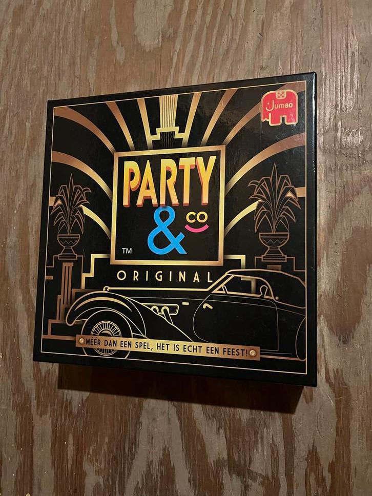 Party & Co Original Bordspel, Hobby en Vrije tijd, Gezelschapsspellen | Bordspellen, Zo goed als nieuw, Vijf spelers of meer, Ophalen of Verzenden