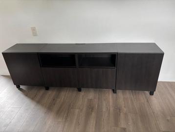 IKEA Besta TV Meubel Zwartbruin