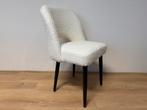 Nieuwe design stoelen/ eetkamerstoelen teddywit. Woonkamer, Huis en Inrichting, Stoelen, Ophalen, Wit, Nieuw, Stof