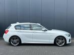 BMW 1 Serie 118i M Sport Shadow Aut. S-dak LED Navi Cruise N, 136 pk, Gebruikt, 1295 kg, Wit