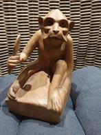 Houten Aap Beeldje, Ophalen of Verzenden