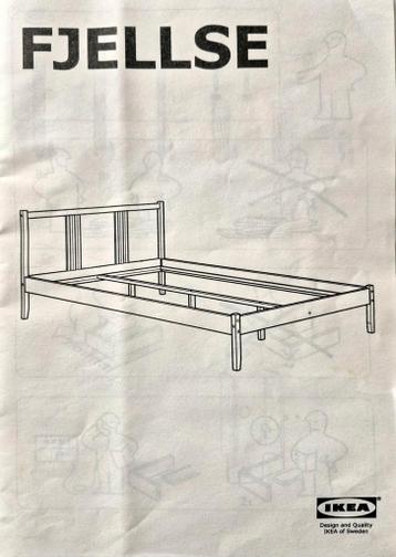 Gratis Ikea Fjellse Bedframe 140x200 - afbeelding 2