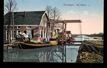 Portengen (Ut.), Het Hijcop met winkel, haven en brug, 1930 beschikbaar voor biedingen