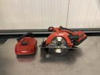 Hilti SCW 22-A cirkelzaag incl accu en lader, Gebruikt, Cirkelzaag, 70 mm of meer, Hilti