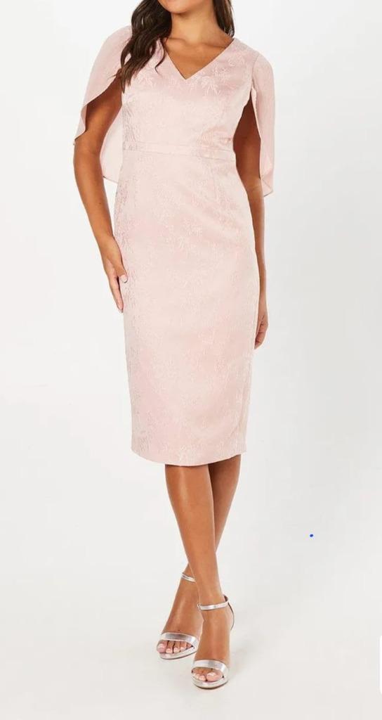 Coctailjurk nieuw met label, Kleding | Dames, Gelegenheidskleding, Nieuw, Cocktailjurk, Maat 38/40 (M), Roze, Ophalen of Verzenden