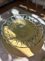 Prachtige grote glazen schaal jaren 70, Ophalen