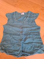 Completo lino by arturio linnen top blouse blauwgroen L 40, Kleding | Dames, Ophalen of Verzenden, Zo goed als nieuw, Maat 38/40 (M)
