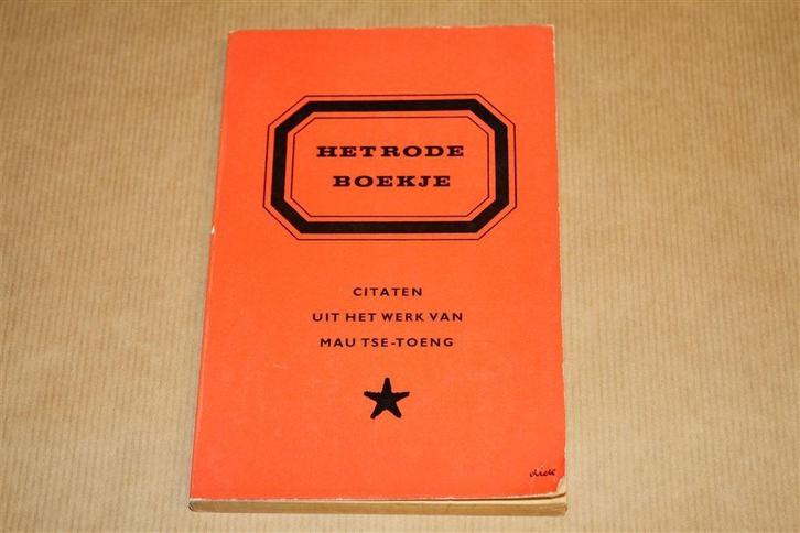 Het Rode Boekje - Citaten Mau Tse-Toeng - 1967, Boeken, Geschiedenis | Wereld, Gelezen, Azië, 20e eeuw of later, Ophalen of Verzenden