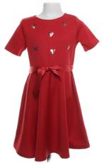 Lindex Kids jurkje hartjes 122/128, Ophalen of Verzenden, Zo goed als nieuw, Meisje, Jurk of Rok