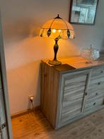 Prachtige originele staande tiffany lamp t.k.., Huis en Inrichting, Lampen | Vloerlampen, Ophalen, Vintage, Minder dan 100 cm