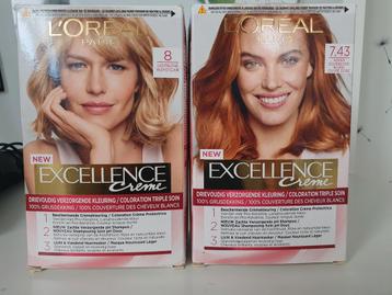 L'Oréal Excellence Crème Haarverf - Lichtblond & Koper beschikbaar voor biedingen