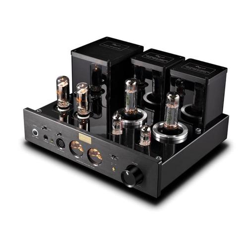 SUMMERSALE CAYIN HA-6A tube headphone amp EL34 zwart (nieuw), Audio, Tv en Foto, Buizenversterkers, Versterker, Ophalen of Verzenden