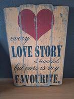 Claire&Eef houten tekstbord, Ophalen