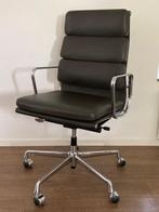 Twee Vitra Eames EA 219 bureaustoelen, premium bruin leder, Huis en Inrichting, Bureaustoelen, Ophalen of Verzenden, Zo goed als nieuw