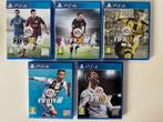 PlayStation 4 - 5 FIFA games 15 - 19, Gebruikt, Ophalen of Verzenden, Sport, 3 spelers of meer