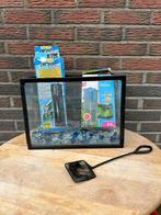 Vissenkom met 2 pompjes, Ophalen, Leeg aquarium