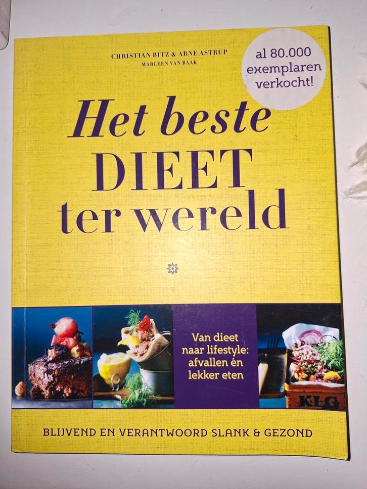 Het Beste Dieet ter Wereld - Christian Bitz, Boeken, Gezondheid, Dieet en Voeding, Zo goed als nieuw, Dieet en Voeding, Ophalen of Verzenden