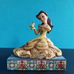 Jim Shore Disney tradition Belle and Chip, Enesco, Enesco, Beeldje of Figuurtje, Assepoester of Belle