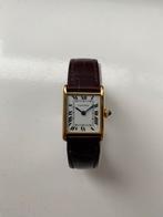Cartier Tank Louis horloge 18k vintage paris dial full set, Ophalen of Verzenden