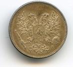 Finland 50 Pennia 1917 Zonder Kroon na executie Koningshuis, Verzenden, Overige landen, Zilver