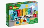 LEGO DUPLO 10915 Alfabet Vrachtwagen - Compleet!, Ophalen of Verzenden, Zo goed als nieuw, Complete set, Duplo