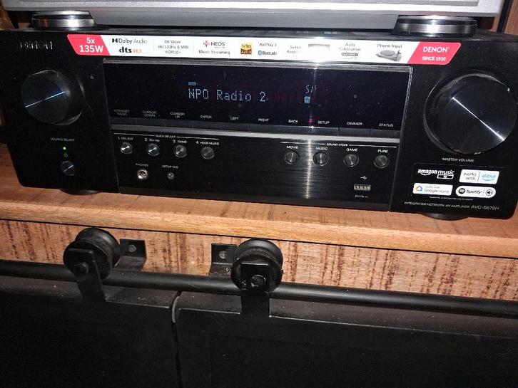 Denon amplifier, Audio, Tv en Foto, Versterkers en Receivers, Zo goed als nieuw, 5.1, 60 tot 120 watt, Denon, Ophalen