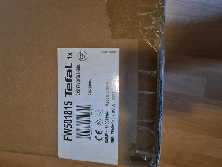 Tefal Easy Fry Oven &Grill Compleet., Witgoed en Apparatuur, Airfryers, Nieuw, Airfryer XXL, 1000 t/m 1499 gram, Ophalen