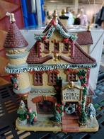 Kersthuisje met Verlichting - Postkantoor, Ophalen of Verzenden, Zo goed als nieuw