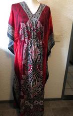 Maat - L / XXL - Lange jurk - poncho style van MAAZEE- rood, Nieuw, Maat 42/44 (L), Ophalen of Verzenden, Onder de knie