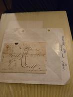 Fragment uit archief met Frankrijk-Vlaanderen connectie, Ophalen of Verzenden, Envelop