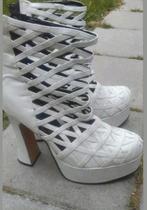 Hippie High Heels mt 39/40, Kleding | Dames, Schoenen, Ophalen, Gedragen, Wit