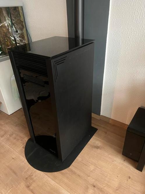 Dielle grecale 70 glass pelletkachel, Huis en Inrichting, Kachels, Gebruikt, Vrijstaand, Pelletkachel, Overige brandstoffen, Ophalen of Verzenden