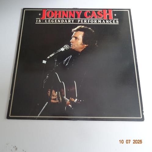 Johnny Cash - 18 Legendary Perfomances, Cd's en Dvd's, Vinyl | Country en Western, Gebruikt, 12 inch, Verzenden
