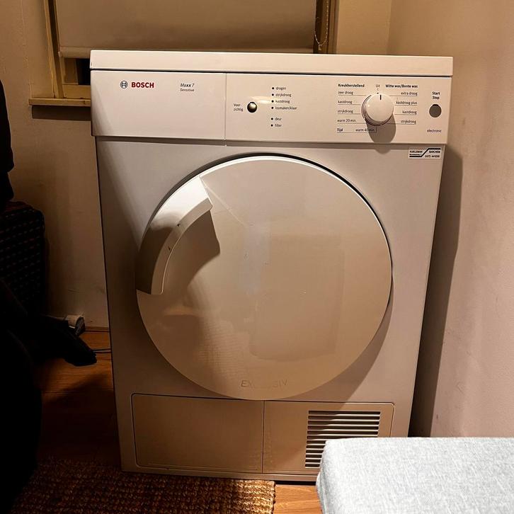 Bosch Wasdroger Maxx 7 Sensitive, Witgoed en Apparatuur, Wasdrogers, Zo goed als nieuw, Condens, 6 tot 8 kg, Minder dan 85 cm