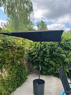 Parasol 250 x 145 zwart, Tuin en Terras, Parasols, Ophalen of Verzenden, Zo goed als nieuw