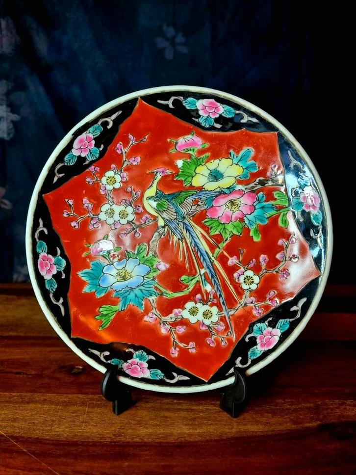 Antiek Japans Bordje, Antiek en Kunst, Antiek | Keramiek en Aardewerk, Ophalen of Verzenden