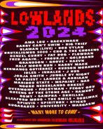 Lowlands ticket 2024, Tickets en Kaartjes, Evenementen en Festivals, Meerdaags, Eén persoon