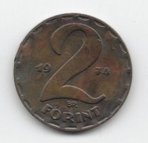 Hongarije 2 forint 1974 KM# 591, Postzegels en Munten, Munten | Europa | Niet-Euromunten, Hongarije, Verzenden