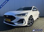 Ford Focus Wagon 1.0 EBH ST Line X Carplay Camera, Gebruikt, Euro 6, Met garantie (alle), Wit