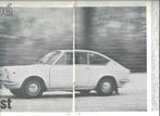 Autovisie test Fiat 850 Coupe 1966, Gelezen, Overige merken, Ophalen of Verzenden