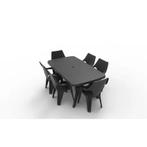 Allibert tuintafel Baltimore grafiet 177x100cm, Ophalen, Nieuw, Rechthoekig