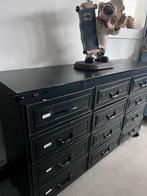Stalen Dressoir met Laden - Industrieel Design, Huis en Inrichting, Kasten | Dressoirs, Ophalen, Gebruikt, 100 tot 150 cm, Metaal