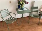 bistro set, Tuin en Terras, Tuinsets en Loungesets, Ophalen, Zo goed als nieuw, Overige materialen, 2 zitplaatsen