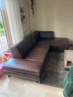 Lounge lederen bankstel, Ophalen, Gebruikt, Metaal, Modern lounge